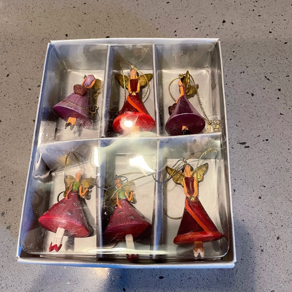 Gisela Graham ballerina angel ornaments
